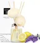 Lavender and Lemon Reed Diffuser, Gold Bathroom Decor