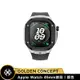 【Golden Concept】Apple Watch 45mm 黑橡膠錶帶 銀錶框 WC-SPIII45-SL-BK