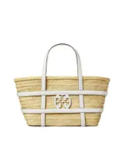 Tory Burch Ella Straw Basket Shopper