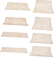 EXQUIMEUBLE 9pcs Shell Fretboard Inlay Decors for Electric Guitar Elegant Trapezoid Shell Design Enhancing Aesthetic Style Sound Quality for Guitar Players