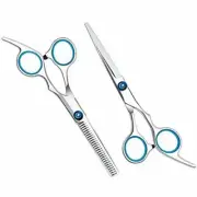 Professional Hair Cutting Scissor & Thinning Shear – Razor Edge Barber Salon Set