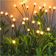 TONULAX Solar Garden Lights - New Upgraded Swaying 2 Pack, Warm White