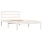 Bed Frame Solid Wood Pine 92X187 Cm Single Size White pine wood Single Bed Frame