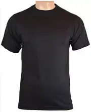 US Style BDU T-Shirt - Black 100% Cotton Army Military Top New All Sizes