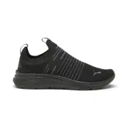 Puma Softride Pro Echo Slip-On 37869104 Mens Black Athletic Running Shoes 11.5