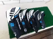 TaylorMade SIM 2 Headcover Set (Driver, 2-FW Woods, 2-Hybrids) - NEW