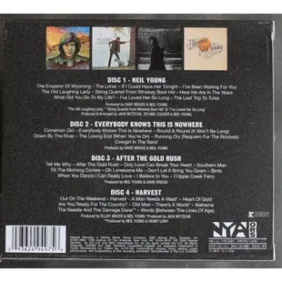 《尼爾楊》4CD經典專輯音樂盒Neil Young- Official Release Series1-4全新