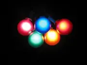 100 Foot Globe Patio String Lights - Set of 100 G50 Assorted Satin Multi-colored