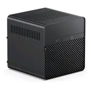 JONSBO N2, NAS ITX Case 5+1 Disk Bays Mini Aluminum Case, Black