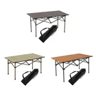 Folding Camping Picnic Table Foldable Table for Tailgating Picnics Backyard