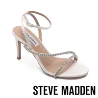 在飛比找momo購物網優惠-【STEVE MADDEN】CHERISHED 鑽面細帶繞踝