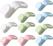 Clothes Hanger Connector Hooks | Hanger Organizer Space Saving - Connector Hooks Outfit Hangers Extender Organizer Cascading Hanger Hooks for Clothes