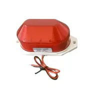 AC110V 120V Strobe Siren Industrial Warning Light and Sound Panic Alarm can W...