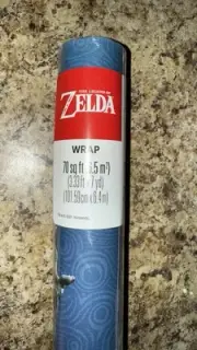 One Roll The Legend of Zelda Breath of the Wild Christmas Gift Wrap 70Sqft