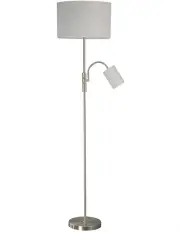 [Lexi Lighting] Cylinya Mother and Child Floor Lamp in White