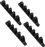 BIUDECO 4pcs Plastic Brackets for Chaise Position Back Support Adjuster for Outdoor Folding Lounge Chairs Lightweight Weather Resistant Camping Chair Tools