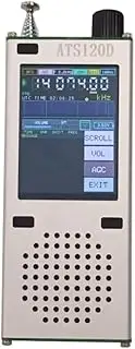 Smart ATS120D Decoder Board, Radio S14732, Built-in ESP32, Bluetooth, 2.4 Inch Touch Display, FM AM LSB USB3 for SSB Radio