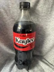 Share a Coke with Kaylee 2025 Personalized Gift Coca~Cola Bottle 20oz Zero