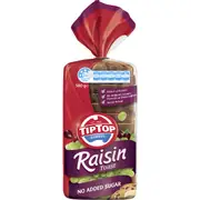 Tip Top Raisin Toast Loaf 500g