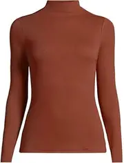 [NY Deluxe Edition] Women Ladies Ribbed Stretch Polo Turtle Neck Rib Top Jumper UK Size S/M M/L