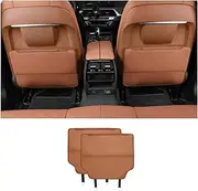 Car Kick Mats for R&enault Master 2010-2018 Car Back Seats Leather Anti Kick Pad Seats Back Protector Cover Waterproof Protective Mat