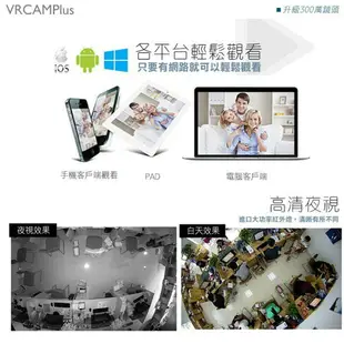 強強滾 VR CAM plus全景360度語音監視器1536p錄影機 記錄器攝影機