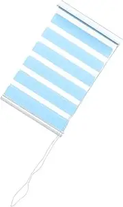 [Alipis] No Drilling Required Blackout Roller Blind Shade for Bedroom Bathroom Kitchen Easy Installation Modern Design Privacy Comfortable Sleep