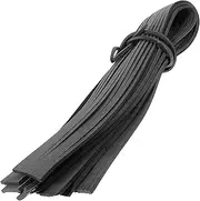 Veemoon Aluminum Window Screen Spline 5.5mm 50pcs Screen Door Repair Kit Noise Dust Proof Sealing Strip