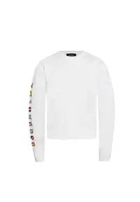 在飛比找ZALORA購物網優惠-Dsquared2 Cotton Logo Sweatshi