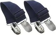 TOYANDONA Adjustable Elastic Fasteners for Pants Windproof Clips for Motorcycle Boot Straps Durable and Comfortable Leg Holders for Cycling and Outdoor Activities