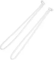 Gosknor 2pcs Controller Strap for Meta Quest 2, White Replacement Wrist Straps Adjustable Hand Straps Easy Attach Wrist Lanyards for Oculus Controller Accessories, White