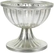 ifundom Vintage Metal Vase for Floral Arrangements Rustic Container for Dried Flowers Elegant Table Decor Durable Multipurpose Home Accessory Retro Style Design