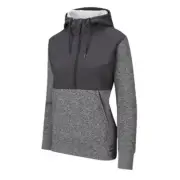 THE NORTH FACE Tech SHERPA PULLOVER Half Zip FLEECE Hood JACKET Coat WOMENS size