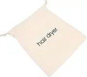 Organizer Bag for Hair Dryer Dustproof Drawstring Pouch for Makeup Travel