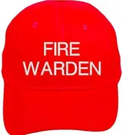 [HolyShirt HI-VIZ] FIRE Warden Safety Cap