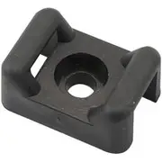 Aeroflow Cable Tie Screw Mounts 21mm X 15mm M4 Hole Pa66 100 Pack - AF98-9988-100
