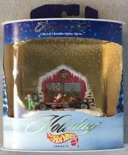 1998 Hot Wheels Holiday Series IV 3/3 KRINGLE'S KART-Indy Car Red w/Gold Lace Sp