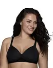 Vanity Fair 71265 Breathable Luxe Wirefree Bra 38DD Black