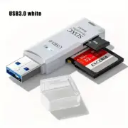 High-Speed 2-in-1 USB 3.0 Micro SD Card Reader for PC and Camera
