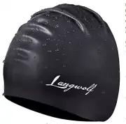 UPSTONE Swimming Cap Ear Protection, Silicone Swim Caps Waterproof Swimming Hat