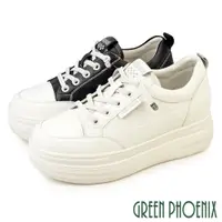 在飛比找PChome商店街優惠-【GREEN PHOENIX 波兒德】女鞋 小白鞋 休閒鞋 