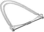 [LIFKOME] Collar Pin for Men's Dress Shirts Metal Collar Stays Chain Elegant Tie Bars for Men