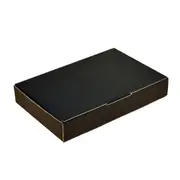 20x Mailing Box 220 x 145 x 35mm Diecut Black for DVD CD B53