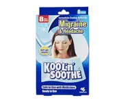 [Kool N Soothe] Kool 'n Soothe Migraine & Headache Relief Strips 6 Sheets