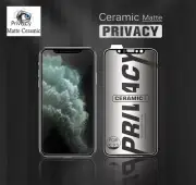 Privacy Matte Ceramic Screen Protector for iPhone 12/13/14/15/16 PRO/11/XS Max/X