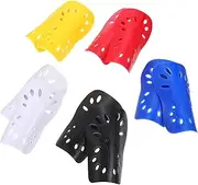 MUELODSIC Mini Football Shin Guards for Boys and Girls 5 Sets Soccer Guards Boys and Girls Children's Protective Gear Breathable Shin Pads