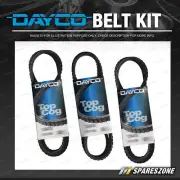 Dayco Alt & P/S & A/C Drive Belt Kit for BMW 318i 1.8L 4cyl E30 M10B18 950 (for: BMW)