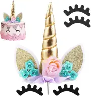 Unicorn Cake Topper Unicorn Birthday Party Supplies Unicorn Birthday Decorations