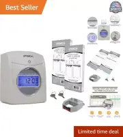 Professional Bundle: Calculating Time Clock with 100 Cards and Lifetime Support