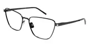 Saint Laurent SL 551 OPT 001 Men's Glasses Black Size 57 - Private Health Rebate - Blue Light Block Available